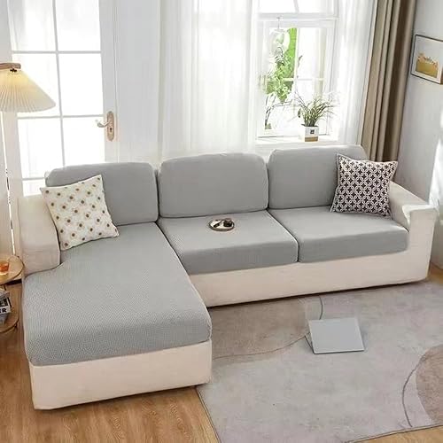 Miniatura 5 de Funda universal para sofá modular en forma de L, funda de cojín para sofá de sala de estar, fundas de sofá esquinero, protector de muebles,