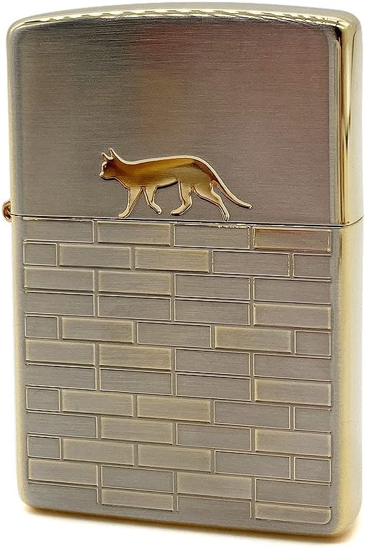 ZIPPO 2SG-CATW Catwalk Lighter, SG Satena, Cat, Cat, Double-Sided