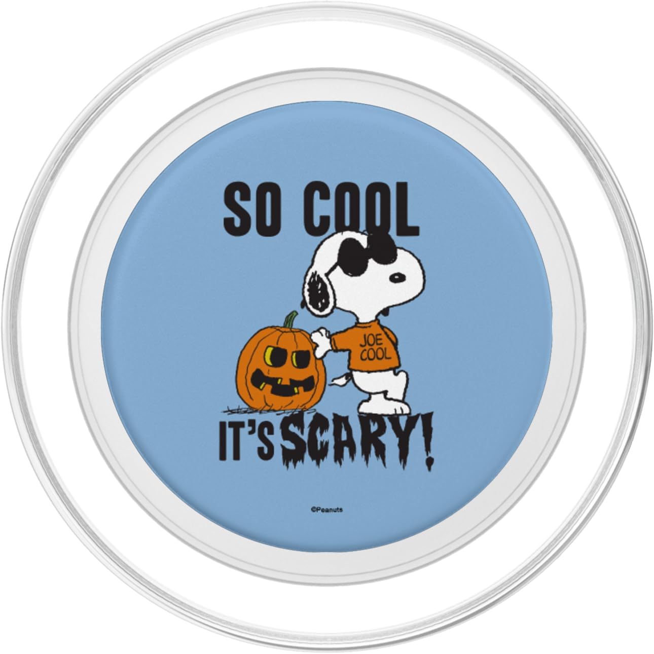 Peanuts - Halloween Snoopy So Scary It's Cool PopSockets MagSafe PopGrip for iPhone