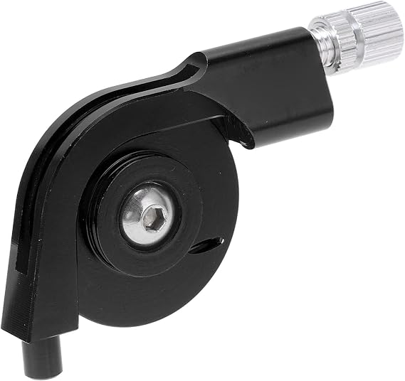 Greensen V Brake Adapter Aluminum Alloy V Brake Stroke Controller Bicycle Brake Adapter for Road Brakes Road Brake (Black)