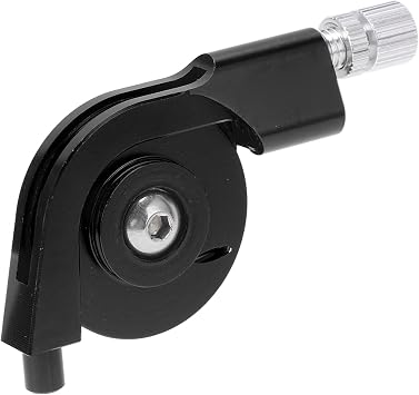 Greensen V Brake Adapter Aluminum Alloy V Brake Stroke Controller Bicycle Brake Adapter for Road Brakes Road Brake (Black)