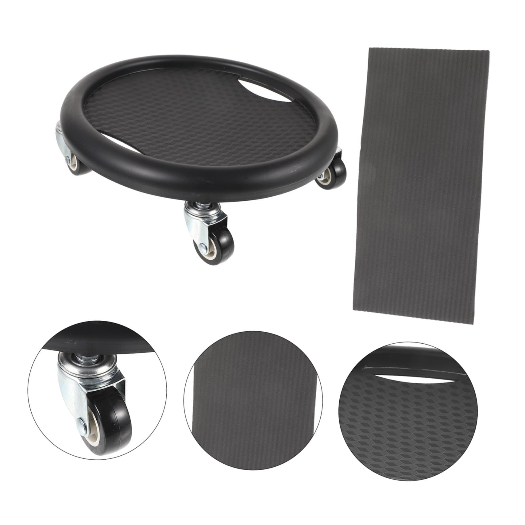Toyvian Discos de Fitness Deslizantes, Juego 1 Ejercicios Abdominales
