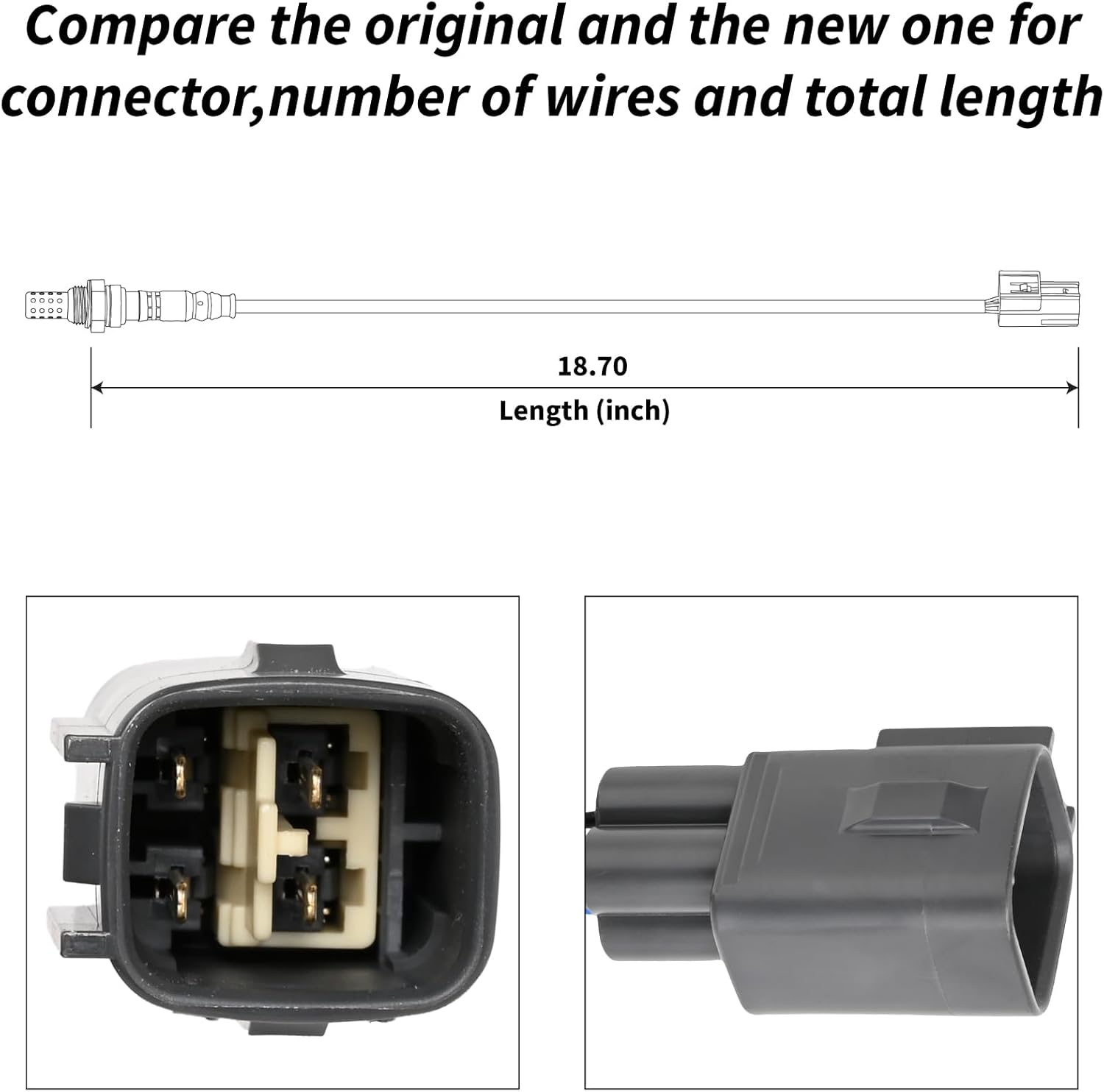234-9140 Oxygen Sensor Upstream Compatible with Avalon C-HR Camry Corolla Tacoma ES350 GS350 GS450h IS250 IS300 IS350 IS500 LC500 RC300 RC350