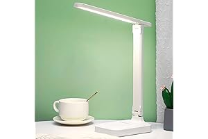 Eye-Caring Illuminated Illumination for Reading: LED Desk Light