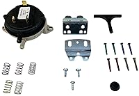 Vista 1 de SUPCO NS2000031 Interruptor de presión universal, 100, 000 ciclos, 14 "W.C, -40 grados F a 190 grados F