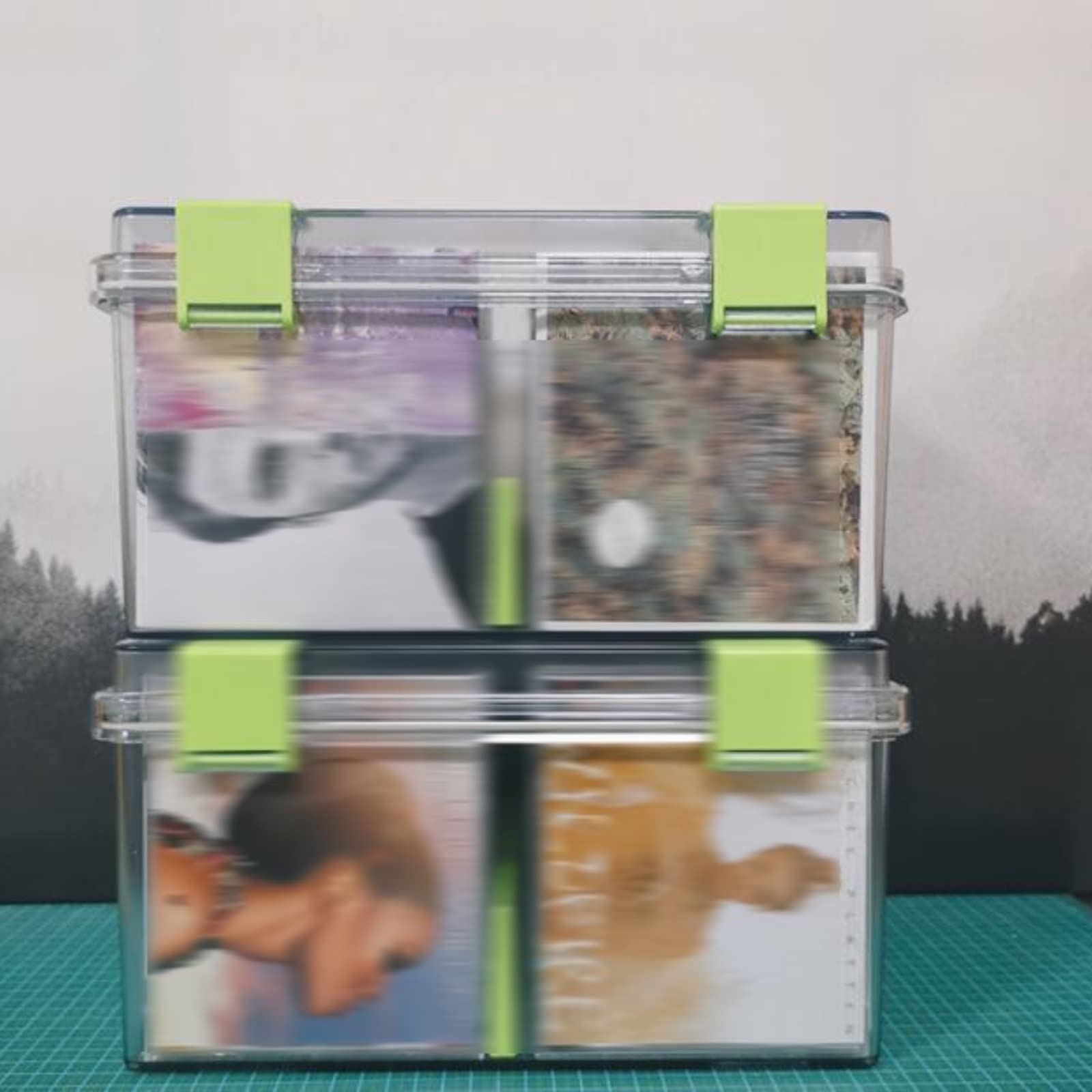 Estante de Discos Almacenamiento de plástico, for DVD, Videojuegos, Accesorios for Juegos PS4, Auriculares, Transparente Titular de la colección de Discos