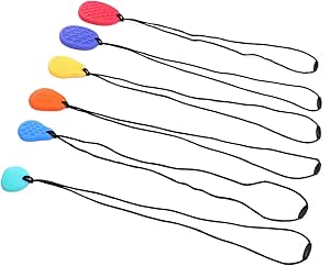 Amazon.com: Sensory Stones Textured Patterns Bright Colors Silicone ...