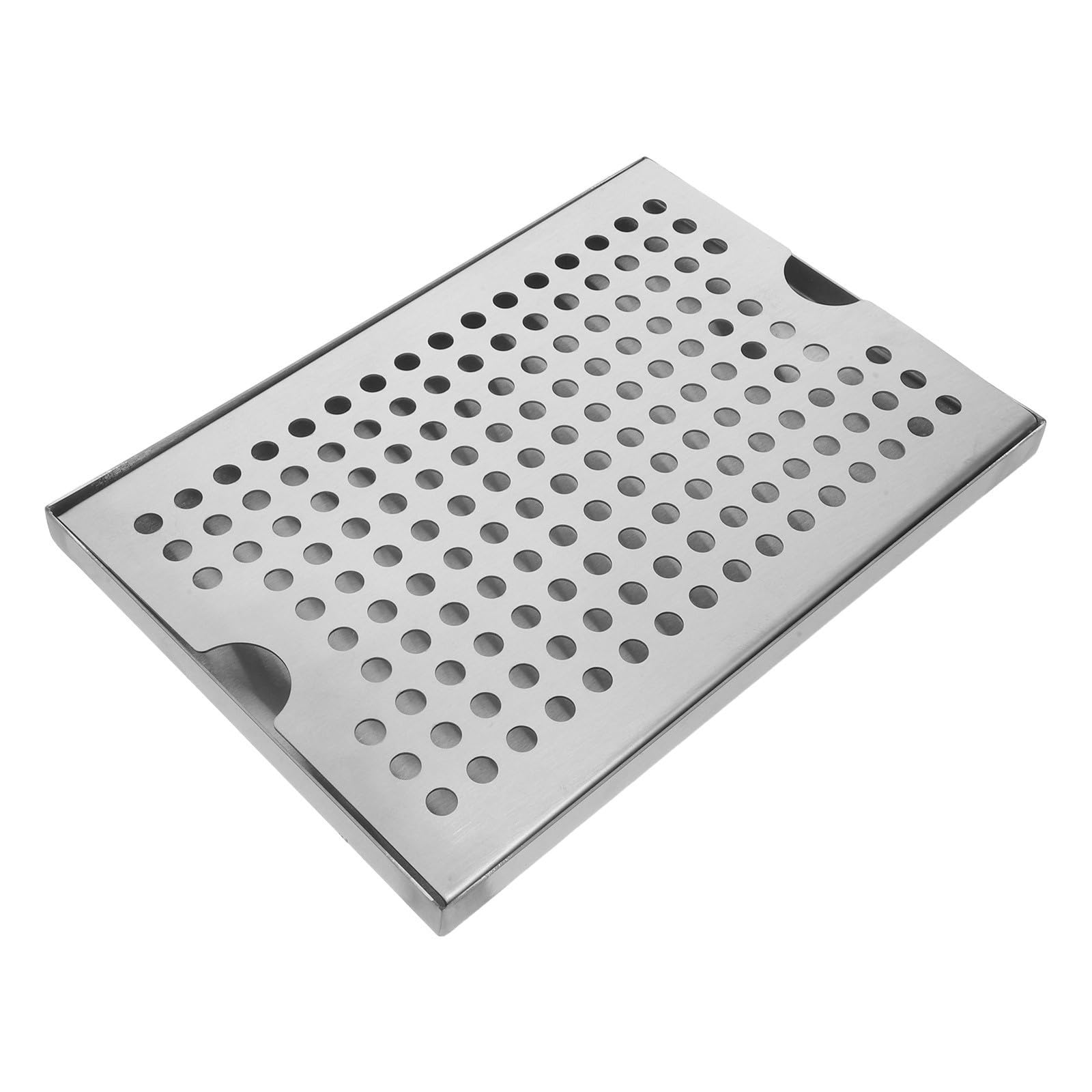Vaschetta Raccogli Gocce a U in Acciaio Inox Argento