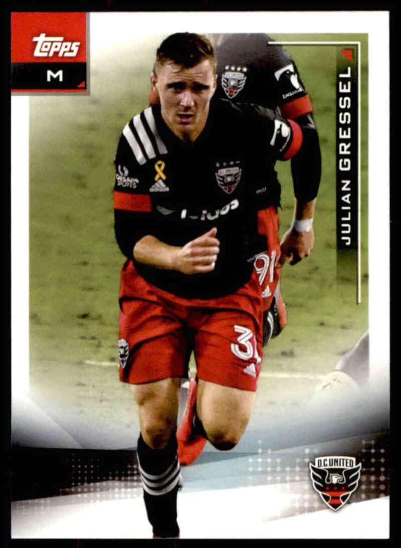 Soccer MLS 2021 Topps MLS #13 Julian Gressel