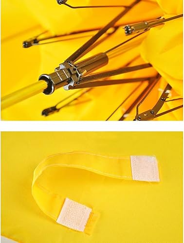 Miniatura 5 de Paraguas de lluvia UM-Banana Plegable Amarillo Paraguas Protección UV para actividades al aire libre Regalos de lujo, Amarillo, Clásico