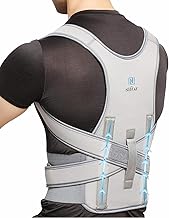 Sifoz Free Size Neoprene Posture Corrector For Men And Women Back Support Belt Back Pain Back Straight And Shoulder Support Belt