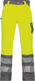 LANCASTER PESCO74 - Pantalones (290 g), color amarillo y gris