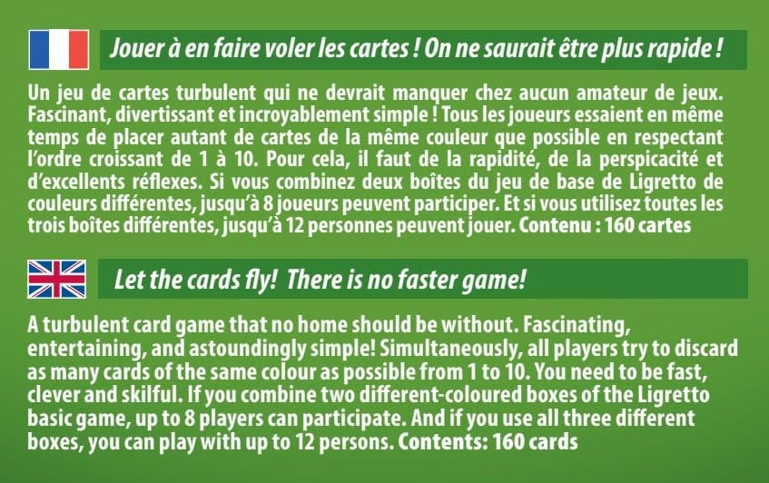 Schmidt Spiele Ligretto: Green – A Board Game 2-4 Players – Board Game for Family 20 Minutes of Gameplay – Games for Family Game Night – for Kids and Adults Ages 8+ - English Version image 5