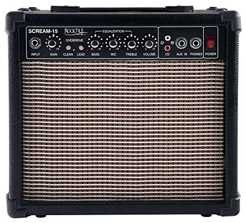 Rocktile Pro S-Red Guitare Electrique Heritage Starter Set + Set Accessoires+ Ampli - Les Beatles, Paul McCartney, John Lennon, RIngo Starr, George Harrison Rocktile Pro S-Red Guitare Electrique Heritage Starter Set + Set Accessoires+ Ampli – Image 4