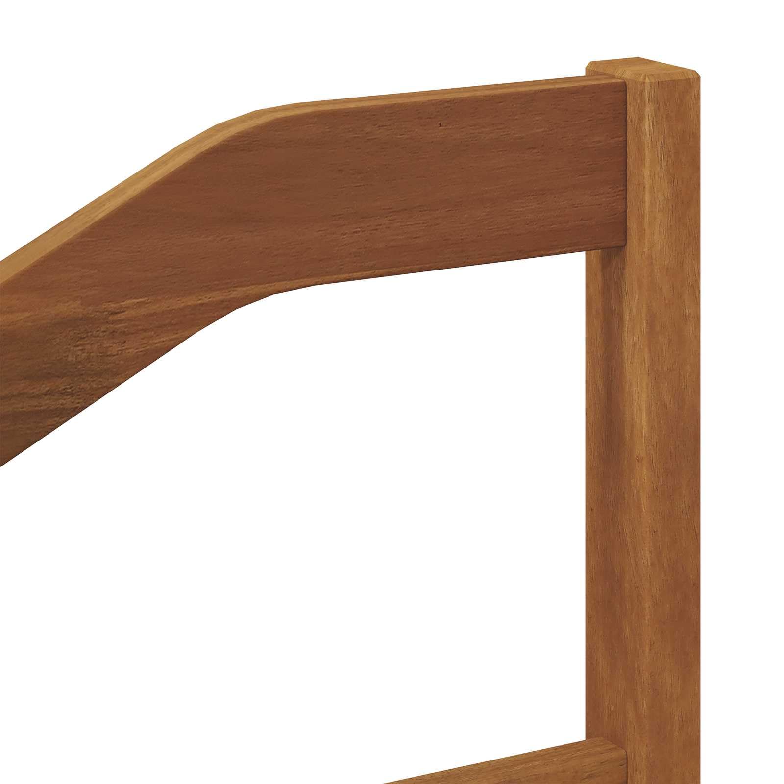 Gartenmöbelgarnitur mit 5 Sitzkissen und Armlehnen für Terrasse Balkon und Garten, wetterfestes Akazienholz Set mit modularen Sofas und Kissen