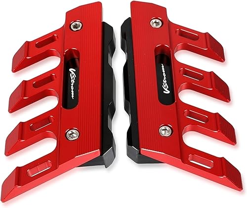 Protector de guardabarros delantero Moto para SUZUKI V-STROM 1000 650 DL650 DL1000 2015 2016 2017 anticaídas (color rojo)