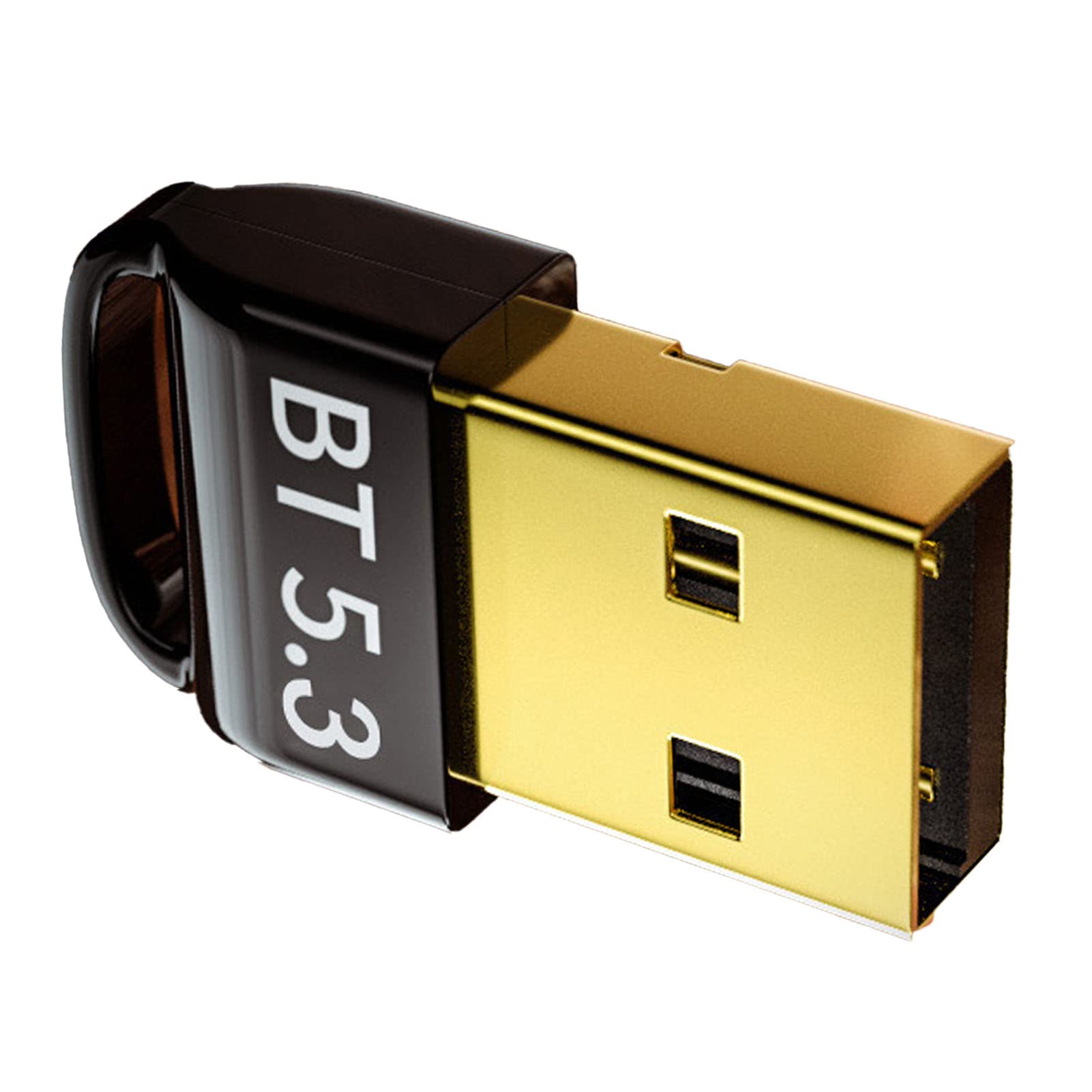 2023 Nuevo Adaptador Bluetooth ACTUALIZADO para PC, Bluetooth 5.3 USB Dongle Receiver PC Driver Free Plug and Play, Compatible con Windows 7 8.1 10 11 y Linux,