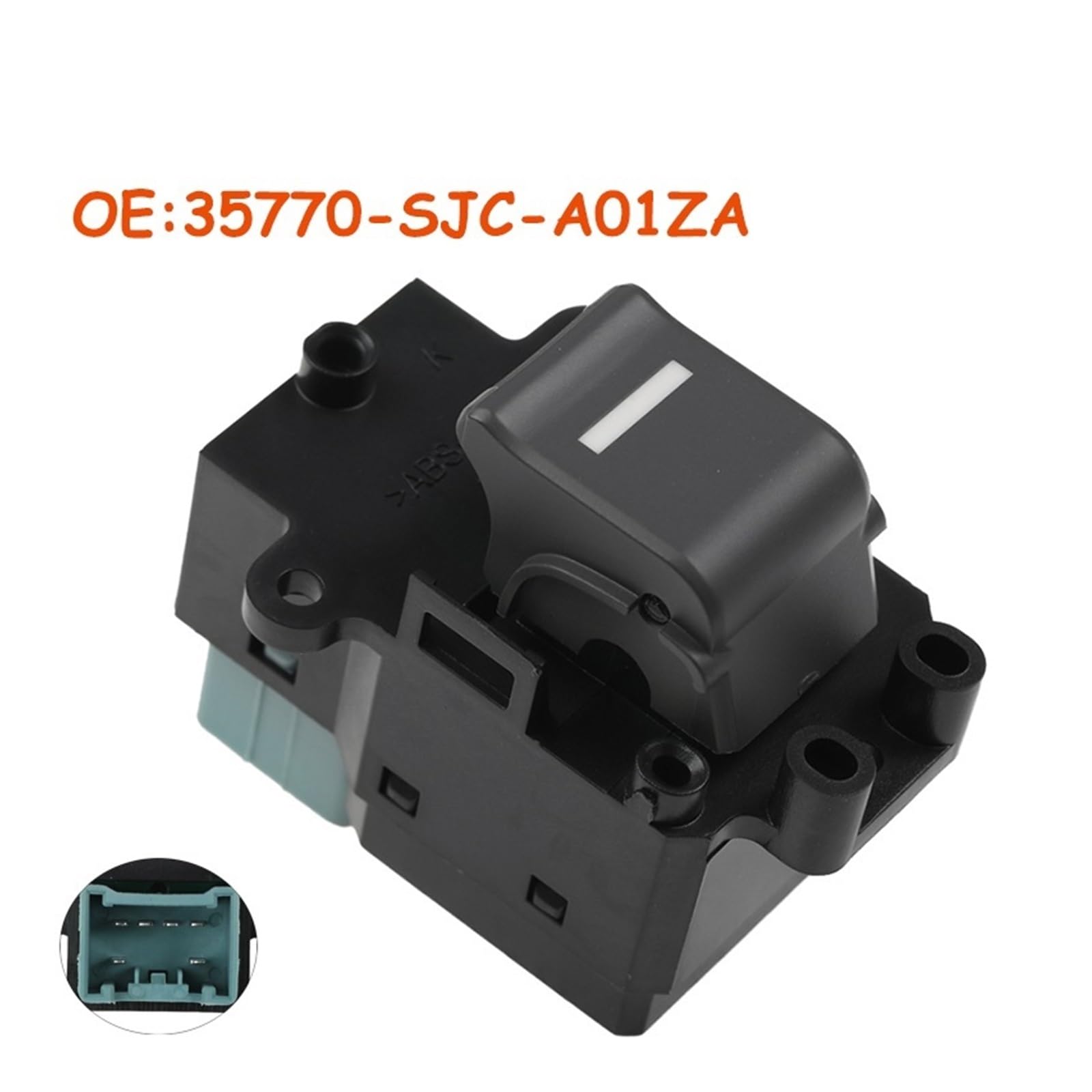 Interruttore di controllo del sollevatore elettric Pulsante interruttore alzacristalli elettrico elettronico Accessori per auto 35770-SJC-A01ZA 35770SJCA01ZA per Honda Ridgeline 2006-2014