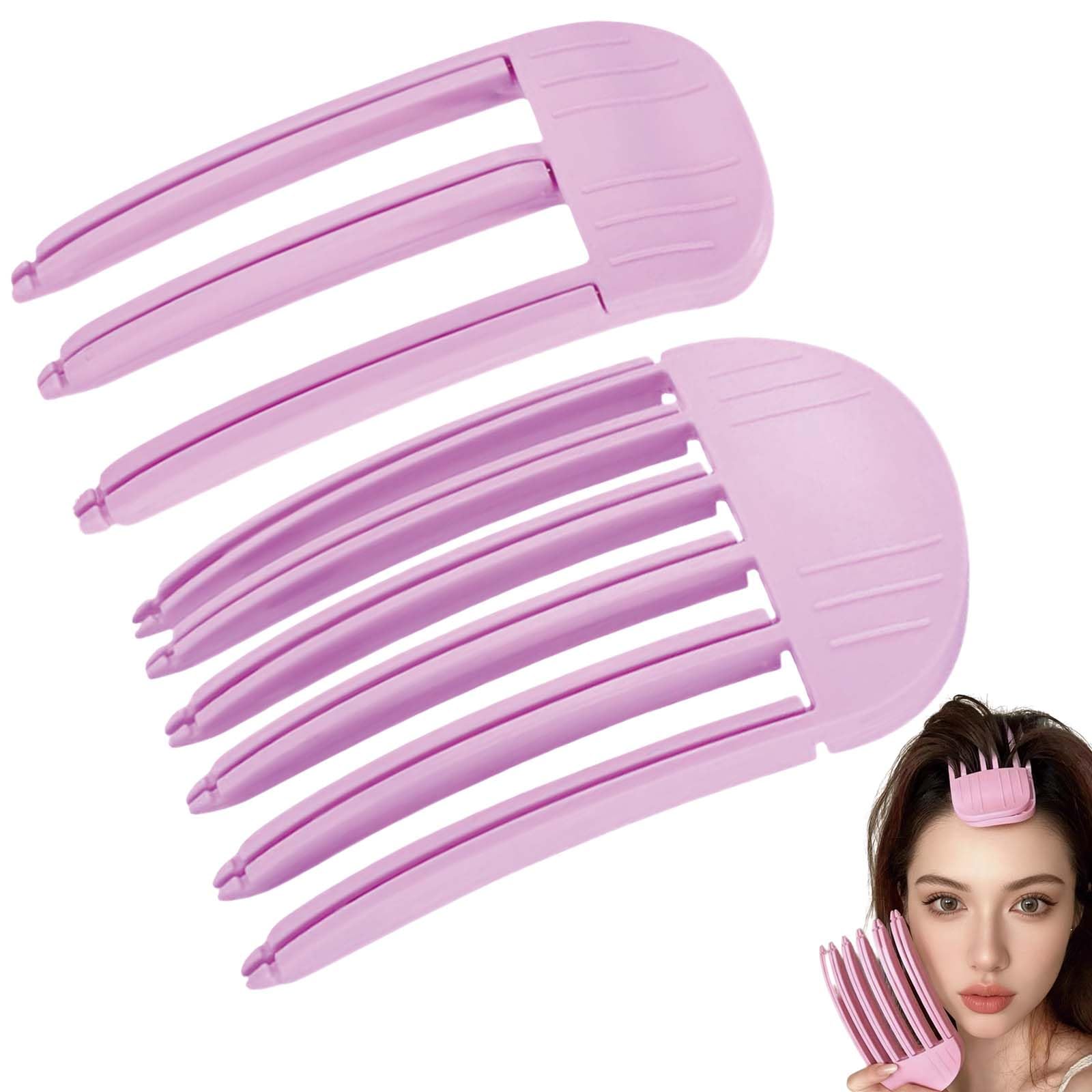 Clip per Volume delle Radici Capelli, Clip per Radici per Arricciatura e Volume, Pettine per Radici per Capelli Ricci, Clip Invisibile per Capelli, Facile da Usare per Volume Naturale
