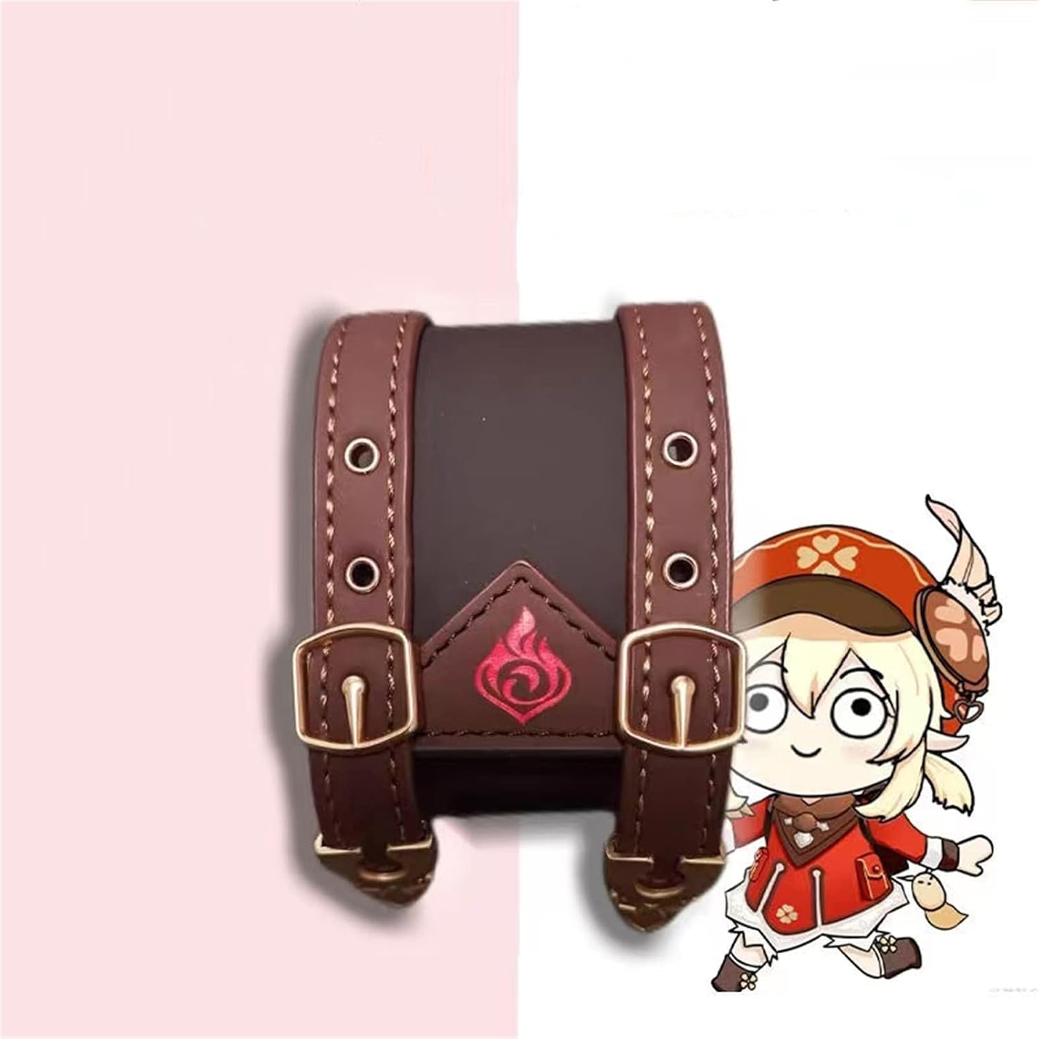 Game Genshin Impact Official Klee backpack Earphone Case Protective Case for Airpods Pro Redmi Headphone Box