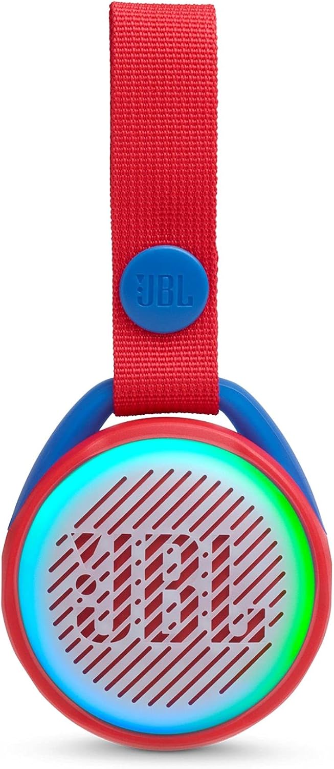 JBL JR POP - Waterproof portable Bluetooths Speaker Designed for Kids - Red, JBLJRPOPREDAM