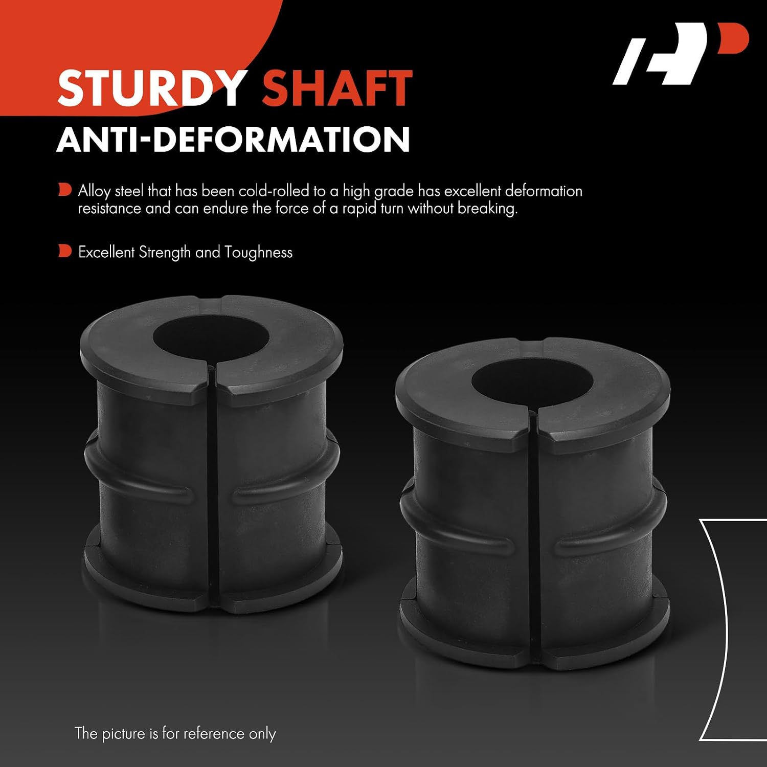 A-Premium 2 x Front Sway Bar Bushing Kits Compatible with Dodge Charger 2006-2013, Challenger 2008-2012, Magnum 2005-2008 & Chrysler 300 2005-2013