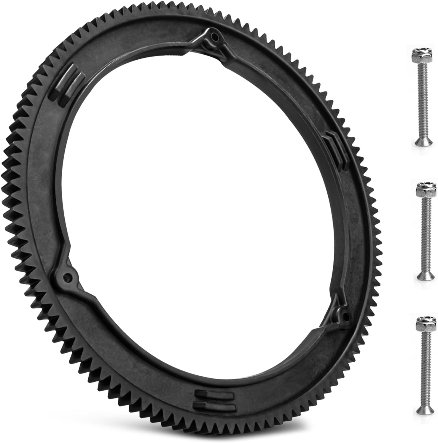 Alocs Flywheel Ring Gear for Briggs & Stratton 499612 Ring Gear Works with Engine, Lawn Mower