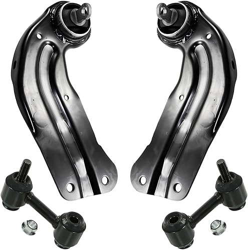 Miniatura 196 de Detroit Axle - Kit de suspensión frontal de 4 piezas para Chevrolet Aveo5 Aveo Pontiac G3 Wave Wave5 Suzuki Swift+, 2 brazos de control inferiores,