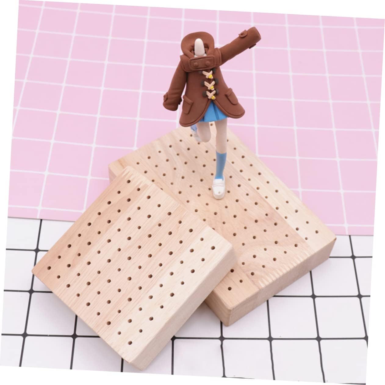Rectangle Clay Wooden Foundation for Crafts Home and Shop Use