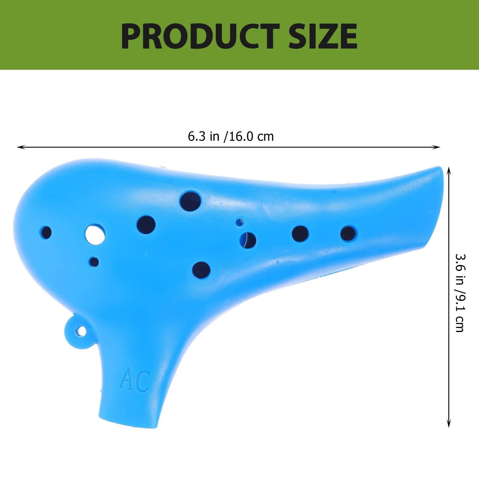 Okarinas 2pcs Ocarina Kinder Instrument 12-Loch Ocarina Spielzeug Für Anfänger