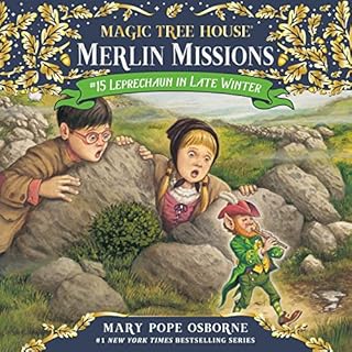 Leprechaun in Late Winter Audiolibro Por Mary Pope Osborne arte de portada