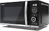 SHARP YC-QS204AU-B Compact 20 Litre 800W Digital FLATBED Microwave, 10 power levels, ECO Mode, defrost function, LED cavity light - Black
