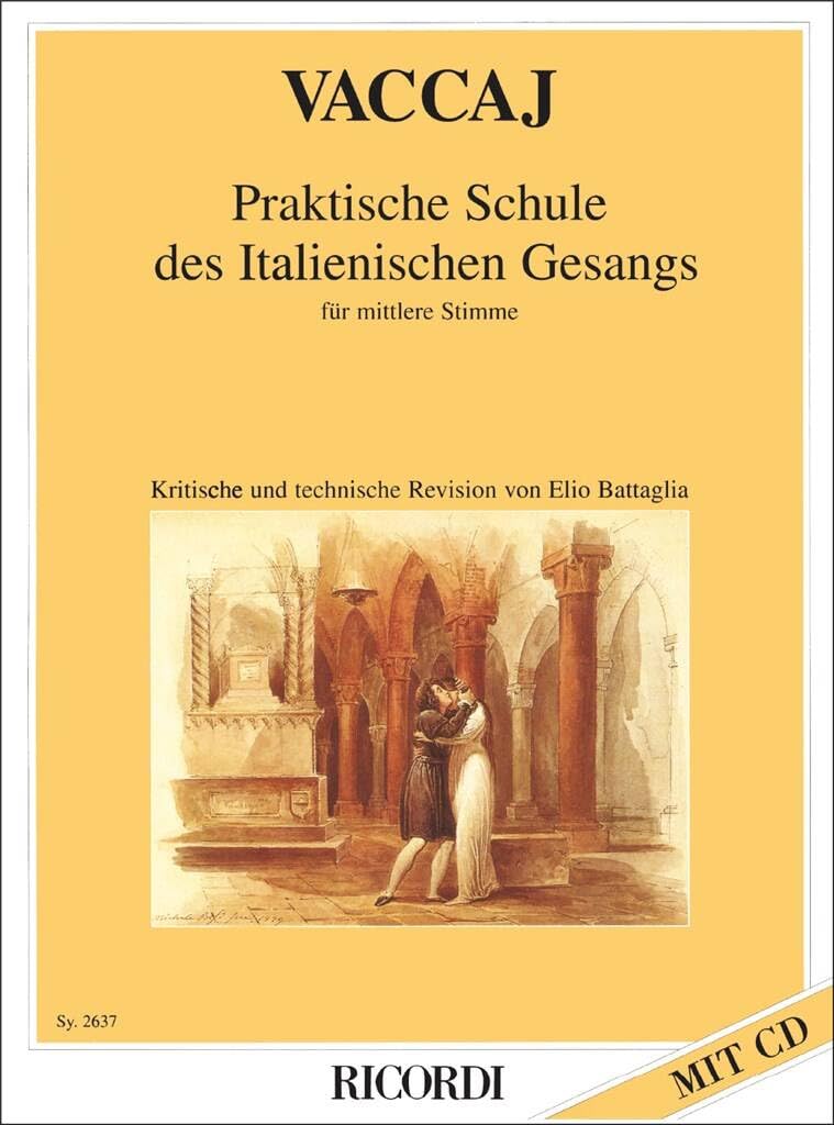 Praktische Schule des Italienischen Gesangs für die Stimmlagen Tief, Mittel und Hoch (9790204226368, 9790204226375, 9790204225958) + Soundman-Notenheft + 2 Notenbleistifte (Starterset)