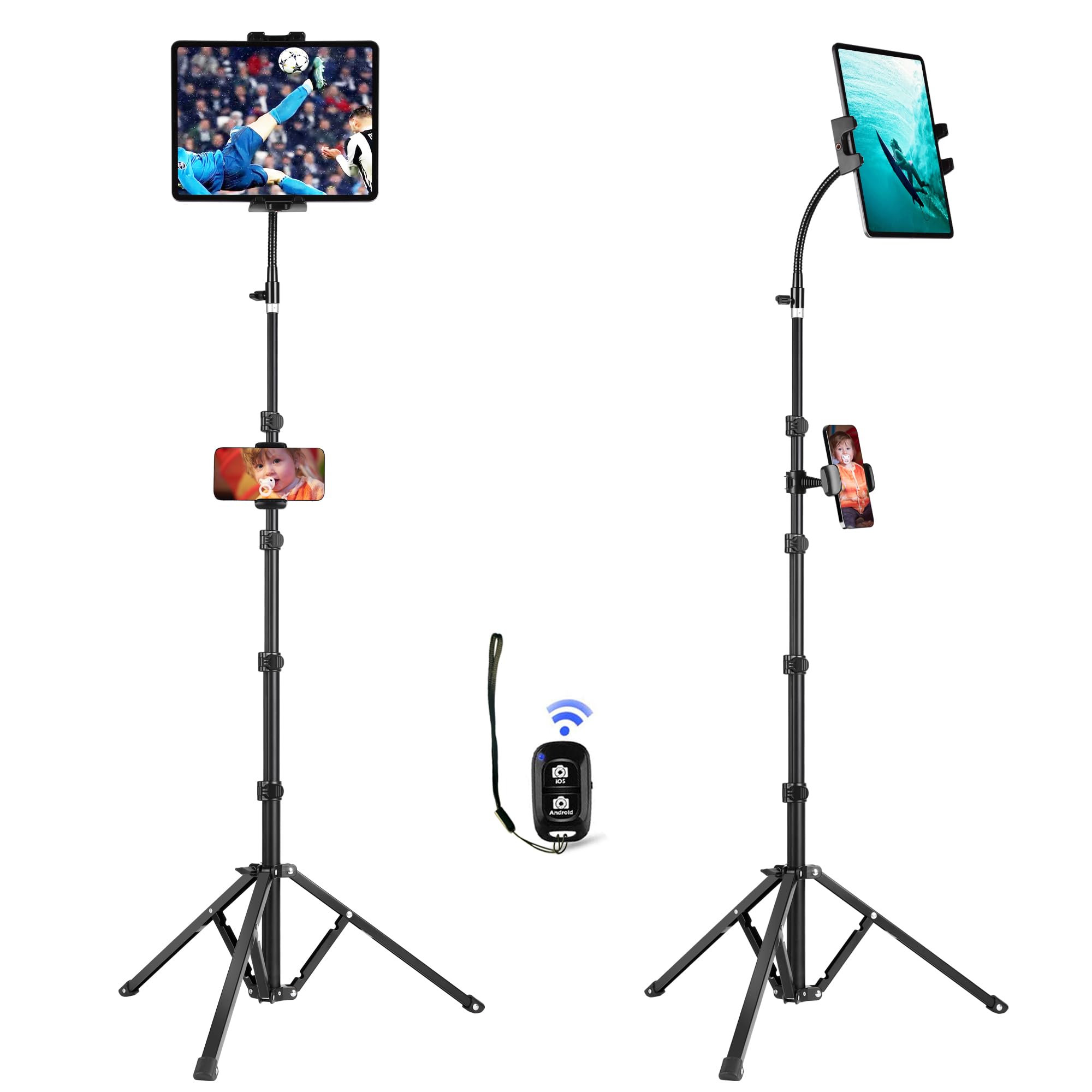 Peastrex Ipad and Phone Tripod 73