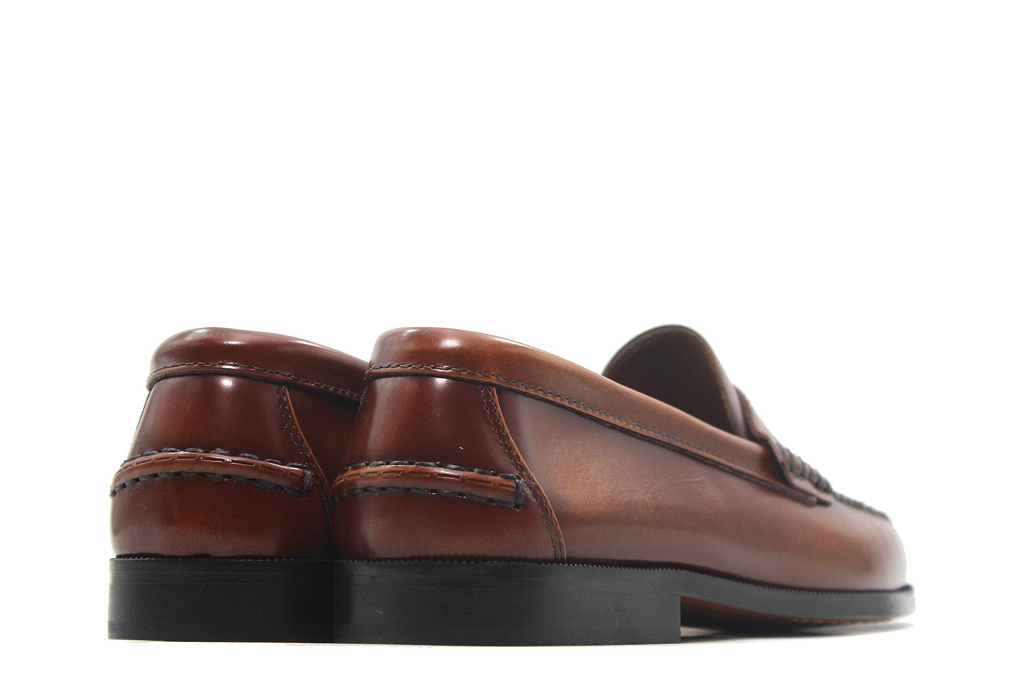 LATINO - Zapato mocasín,Castellano de Piel sin Cordones,Antifaz,Suela de Piel Cosida a Mano,tacón,Estrecho, para: Hombre