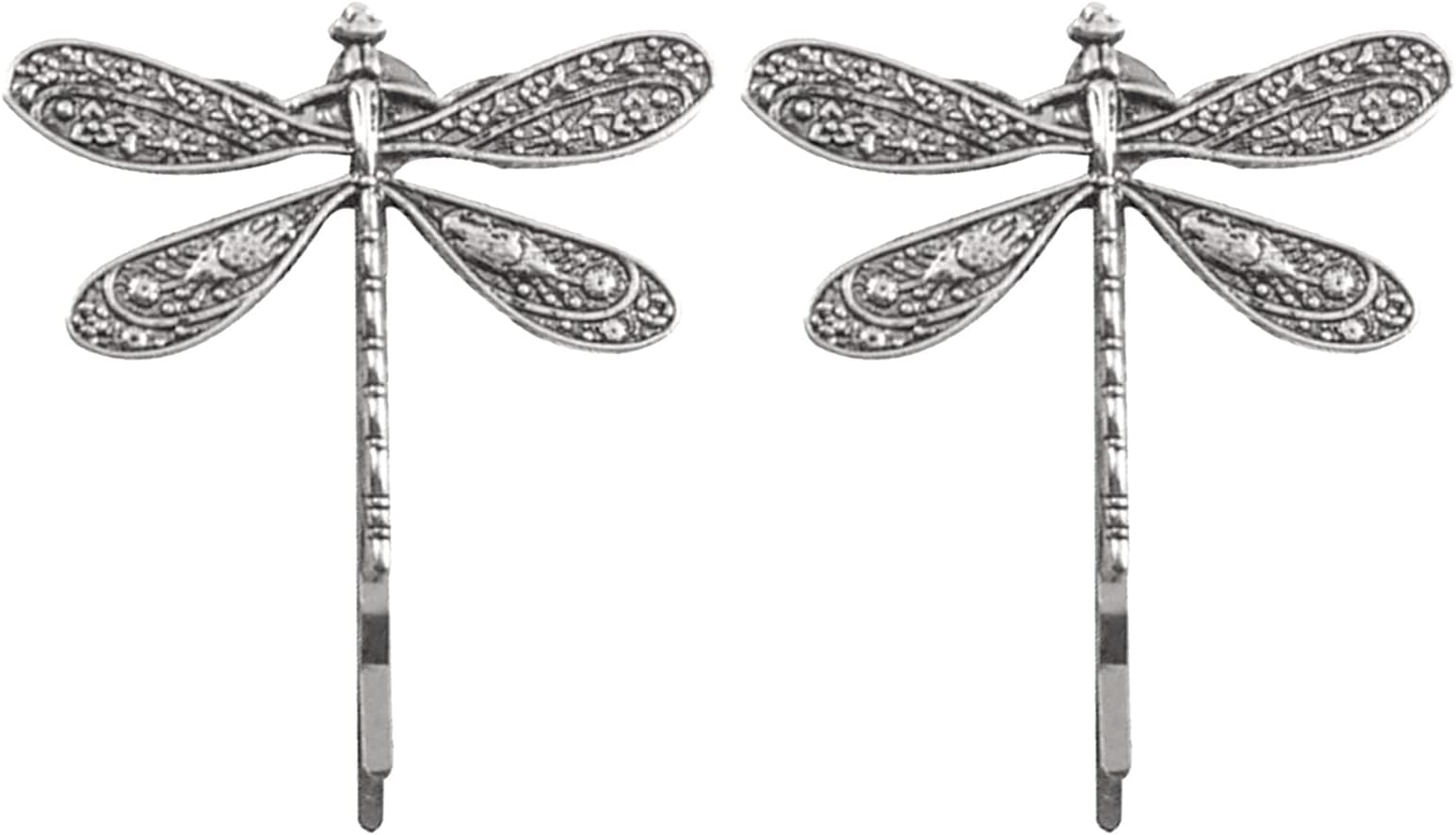 CHIPKART Vintage Hair Barrettes for Women,Retro Dragonfly Style Hair Clips,Metal Hair Pins for Women Girl Hair Styling Accessories(Dragonfly)