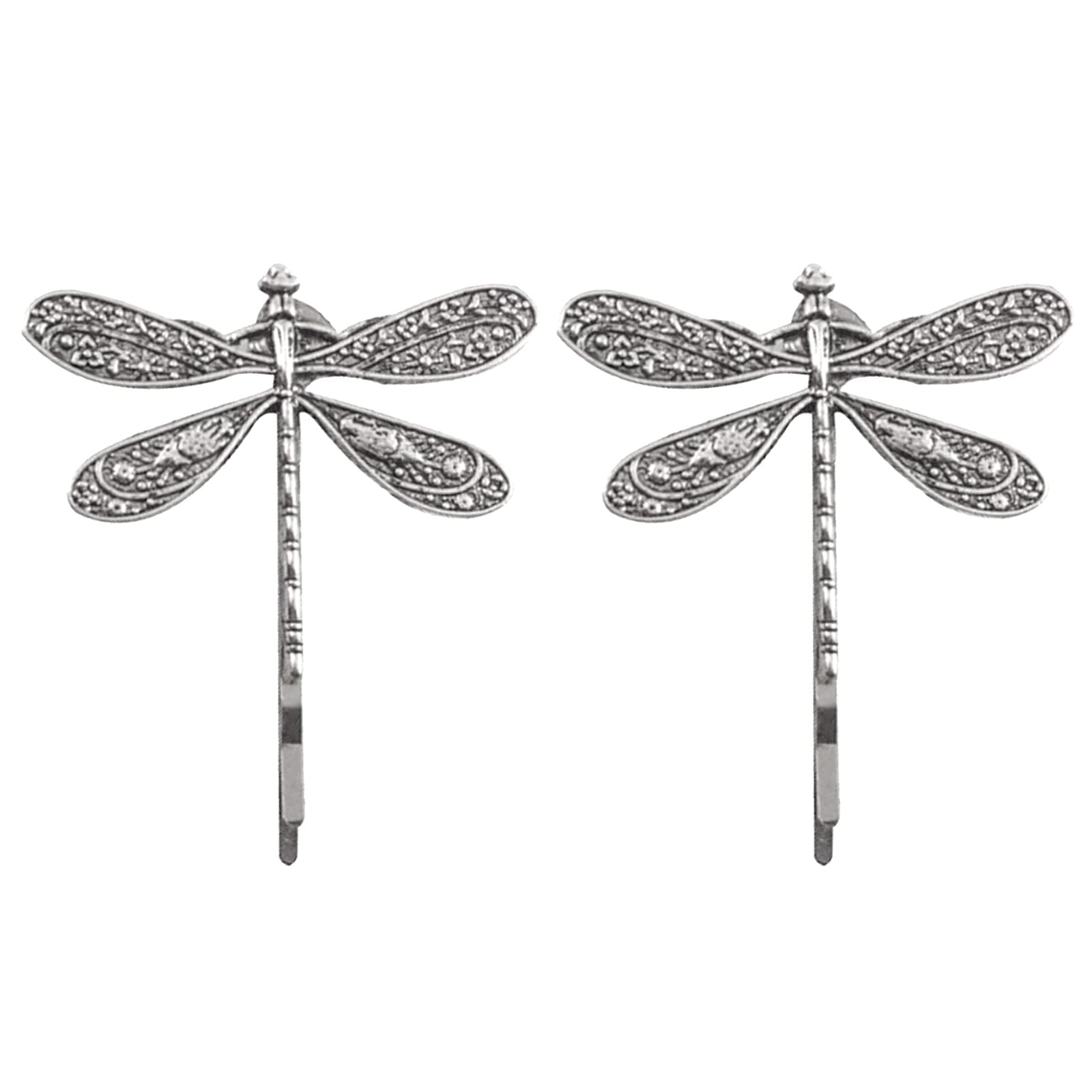 CHIPKART Vintage Hair Barrettes for Women，Retro Dragonfly Style Hair Clips，Metal Hair Pins for Women Girl Hair Styling Accessories(Dragonfly)