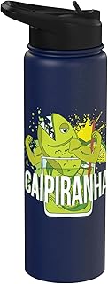 Caipiranha I Brazil Caipirinha Cocktail Limes Party Stainless Steel Insulated Water Bottle
