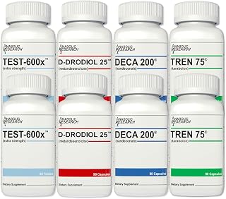 Mass Stack - 2 Month Supply - 8 Bottles - Dietary Supplement Supports Workout Recovery and Strength
