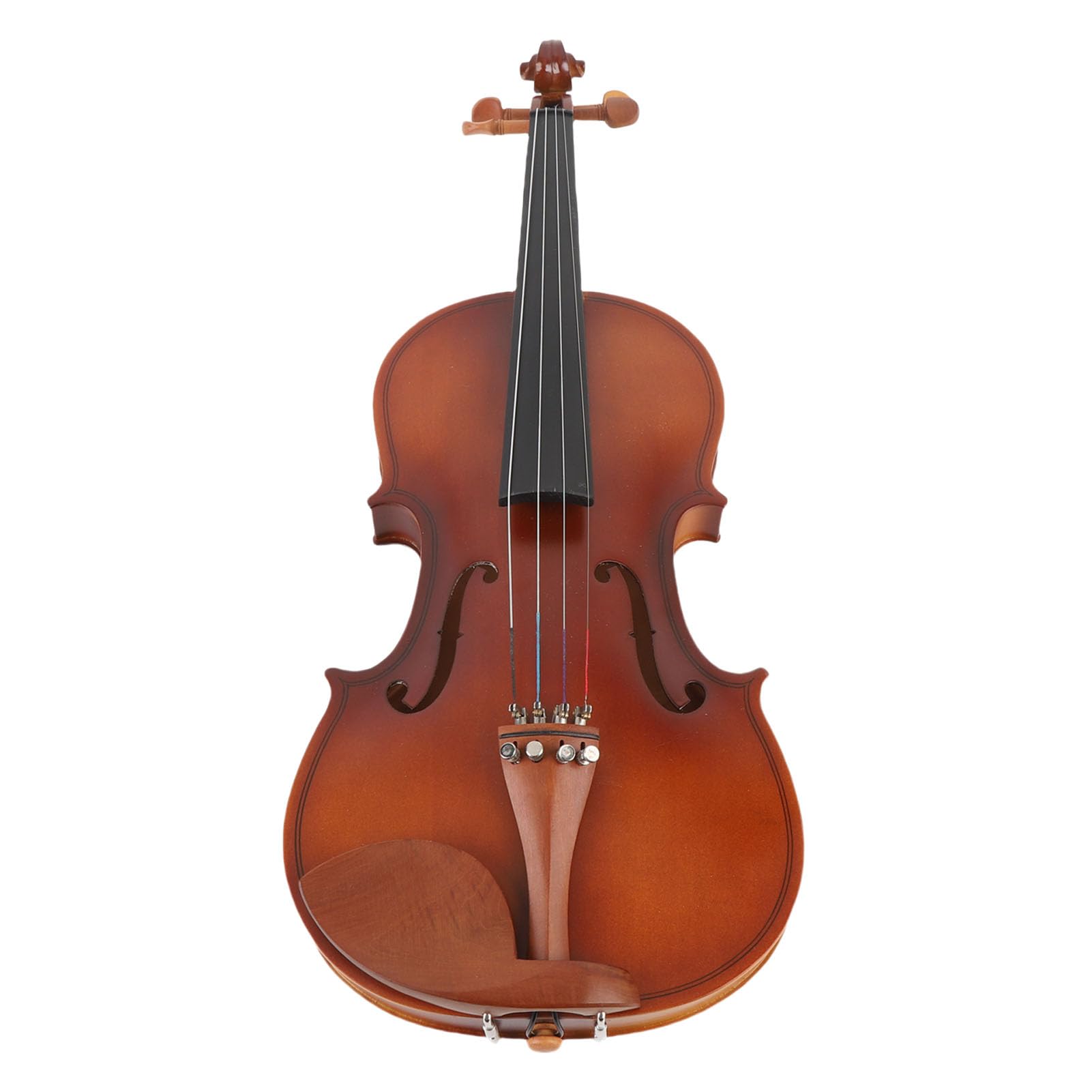 Generic Violino Professionale 4/4 Acustico in Legno Massello con Finitura Opaca per Principianti Adulti Completo di e Custodia Rigida