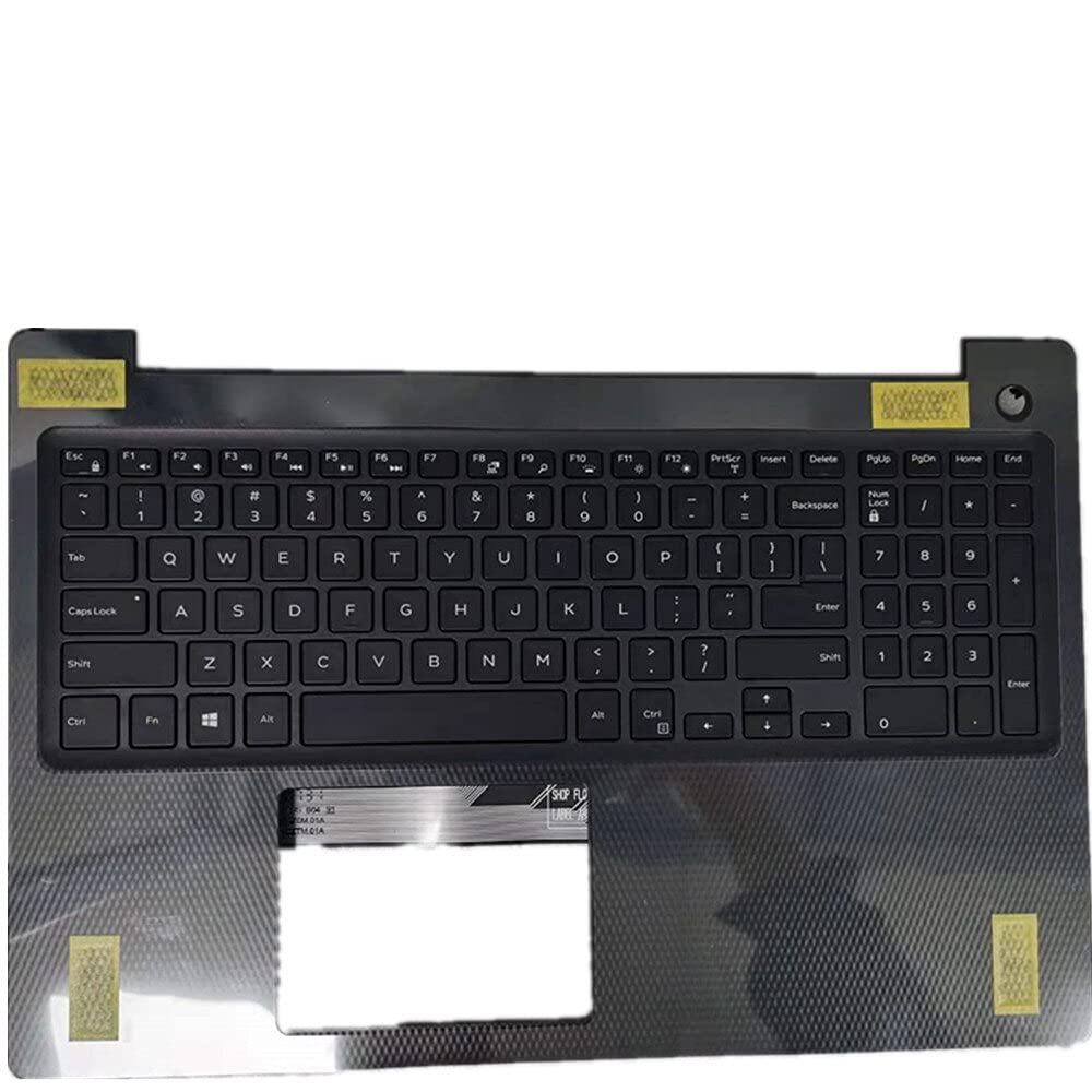 Clavier Dell Vostro 3584 avec coque de remplacement noire US QWERTY