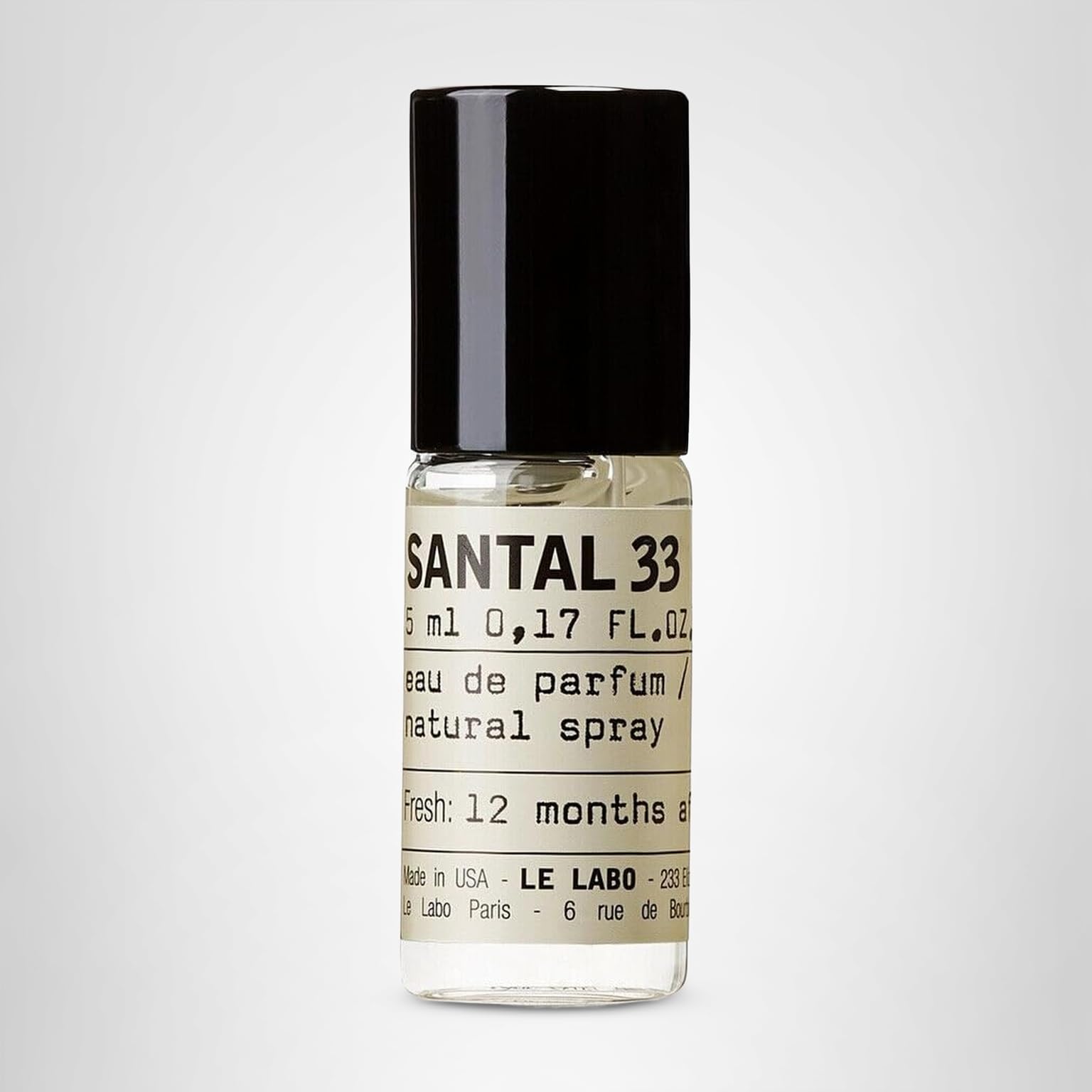 Amazon.com : Le Labo Santal 33 Eau de Parfum Spray 0.17 fl oz / 5