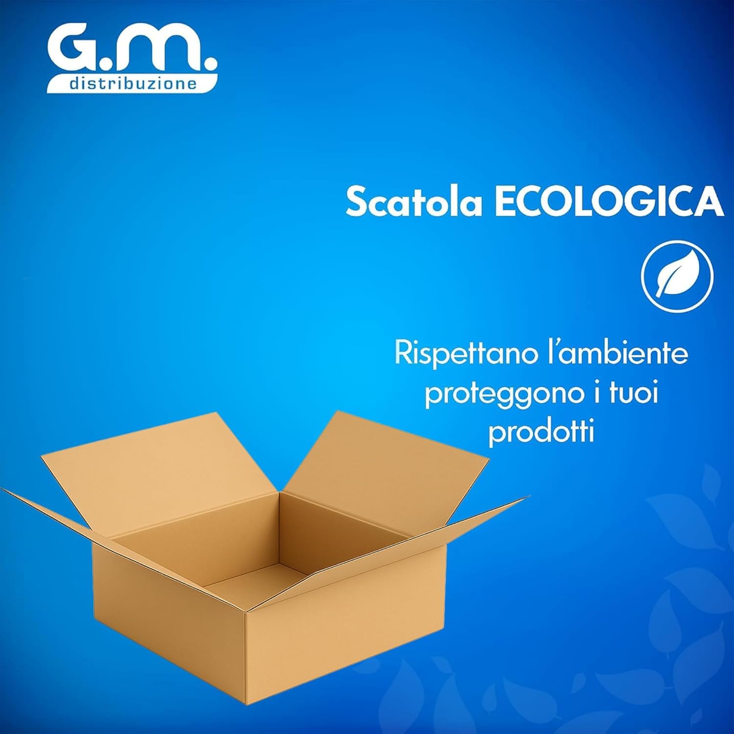 GM 50 Scatole Cartone Avana 31x21x10 h cm - Mono Onda Resistenti per Imballaggio, Spedizioni e E-Commerce - Cartoni Trasloco e Packaging Riciclabile, Vari formati, Ideali per Uffici e Aziende