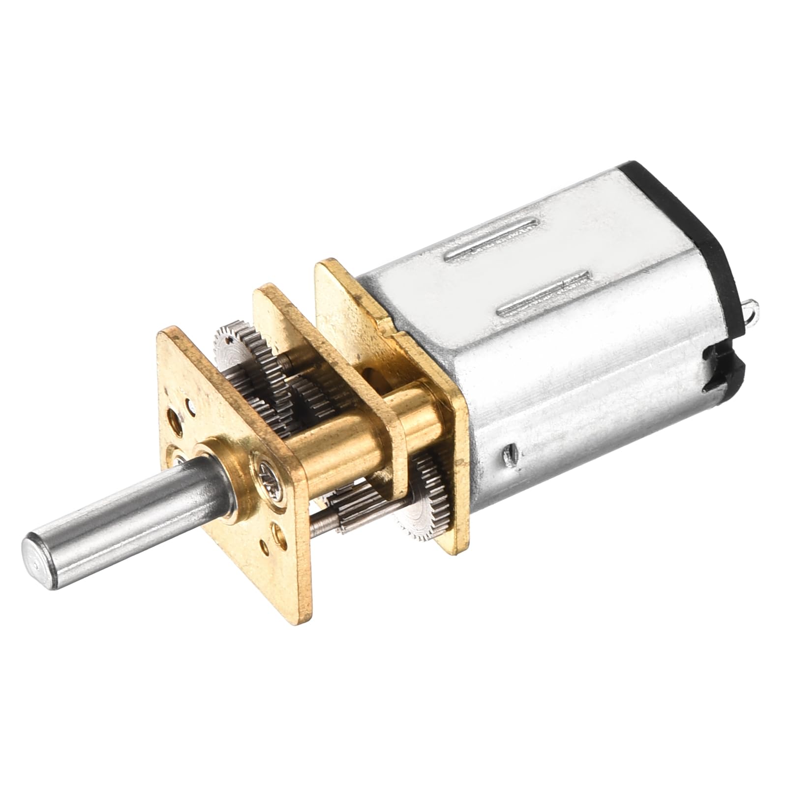 DMiotech 6V 200RPM Rated Torque 4 Output Shaft Length 10mm Micro DC Speed Reduction Motors Mini Metal Gearbox Motor for RC Car Robot Model DIY RC Toys Engine
