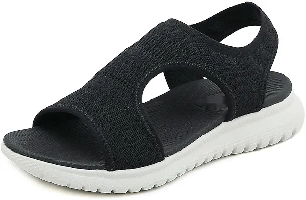 Touchmosees Ankle Strap Sports Sandals - Women's Hiking Sandals Comfortable Walking Sandals for Women Summer Beach Athletic Sandals