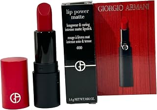 GIORGIO ARMANI Lipstick MINI (red) Lip Power Matte Color # 400 (looks RED) - 1.4 g / 0.04 oz (MINI/SMALL/SAMPLE SIZE/TRAVEL SIZE) - 3065