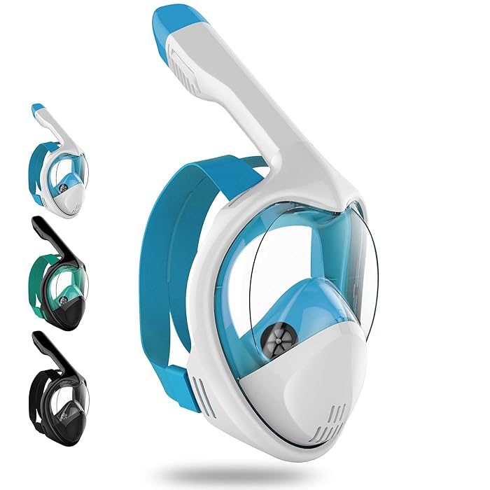 Buy MITO Full Face Snorkel Mask, Snorkeling Mask Full Face for Adults