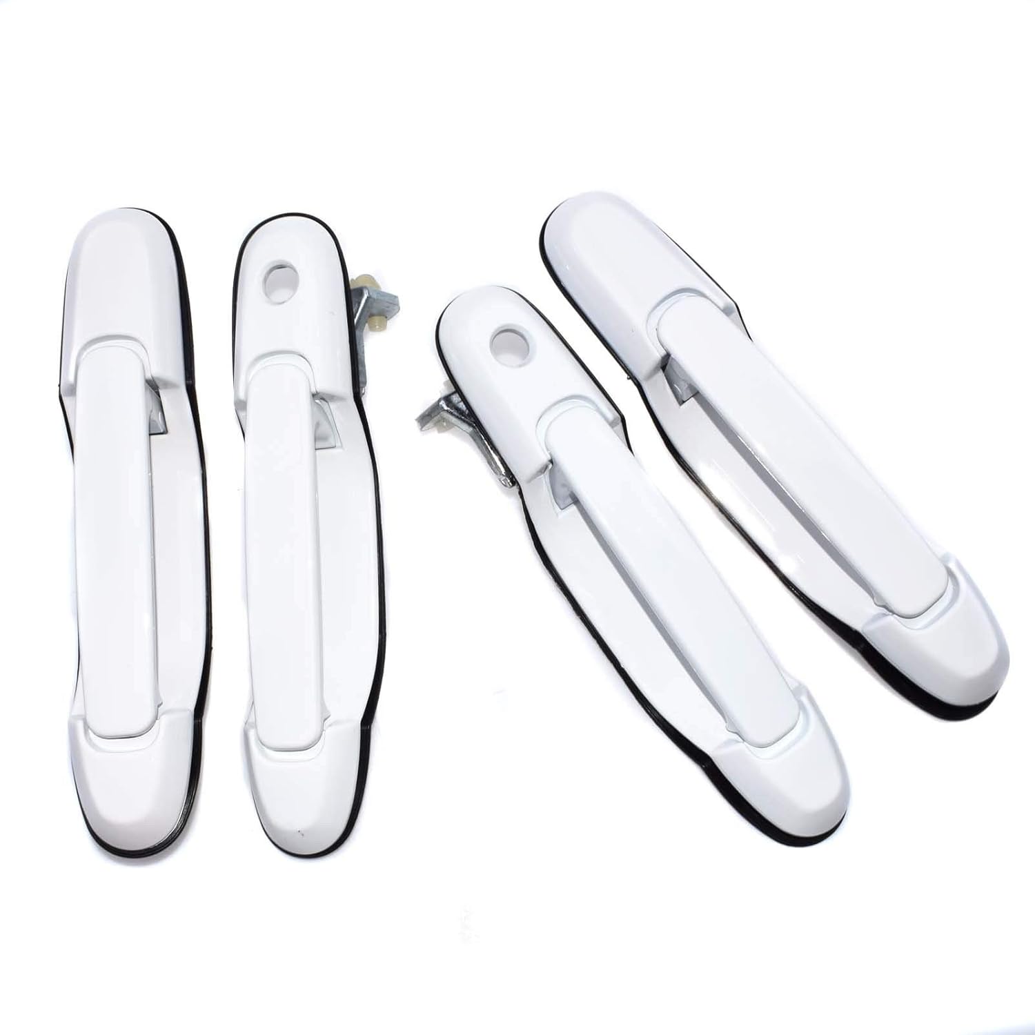 8080 Exterior Outside 040 White Door Handle for 1998-2003 Toyota Sienna Front Left/Front Right/Rear Left/Rear Right