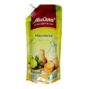 ALACENA Mayonesa Receta Casera Doy Pack 500 ml. 14.11 oz.