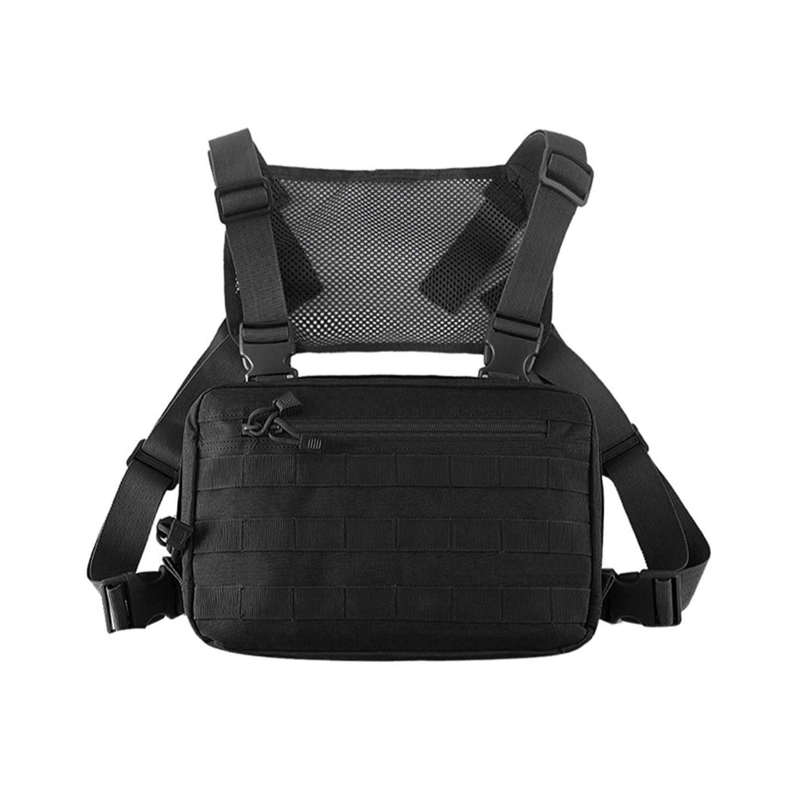 Maizoon Outdoor Tactical Chest Bag with Molle System Small Capacity 8 Liter Adjustable Shoulder Straps Adventure Essentials Ideal for Mountaineering